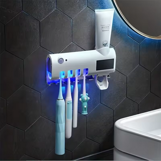 🌟¡El dispensador inteligente que organiza, limpia y protege tu baño!