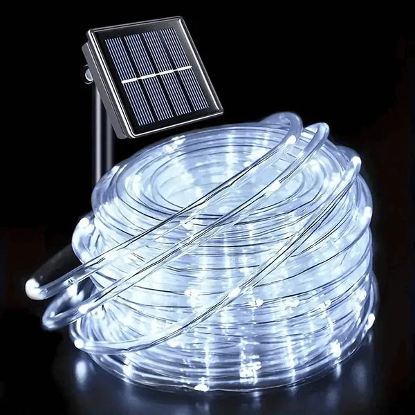 Manguera Solar Luces Navidad 10 Metros