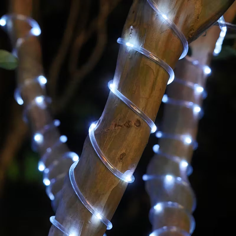 Manguera Solar Luces Navidad 10 Metros